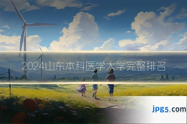 2024山东本科医学大学完整排名