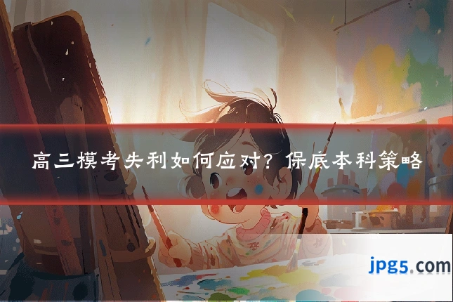 高三模考失利如何应对？保底本科策略