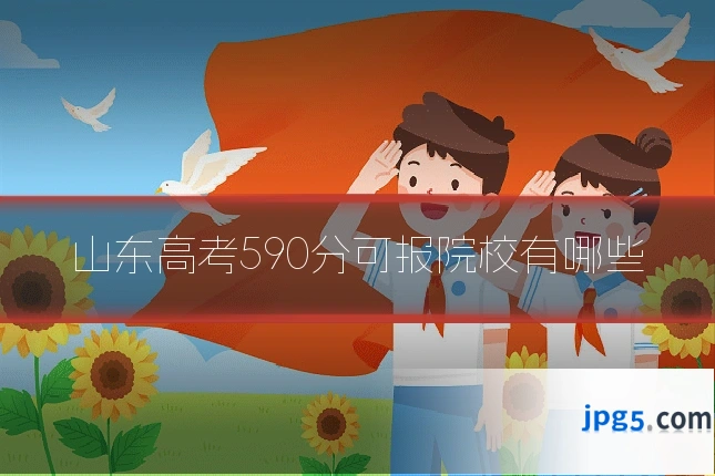 山东高考590分可报院校有哪些