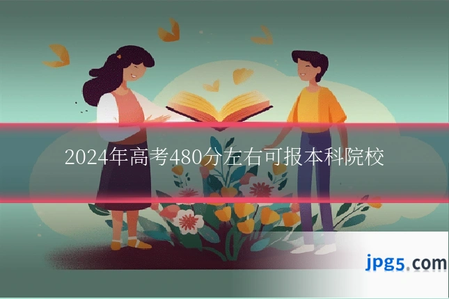 2024年高考480分左右可报本科院校