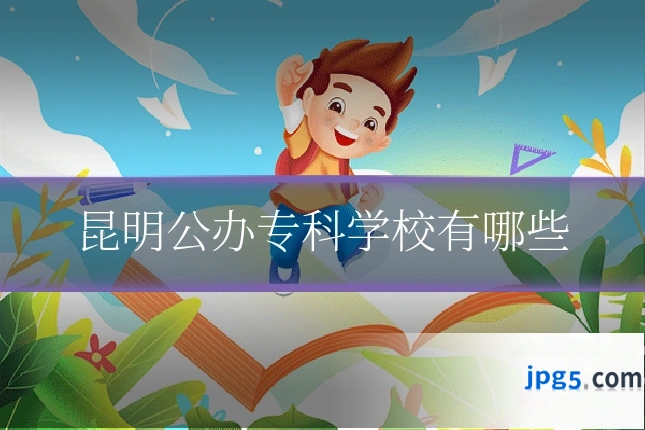 昆明公办专科学校有哪些