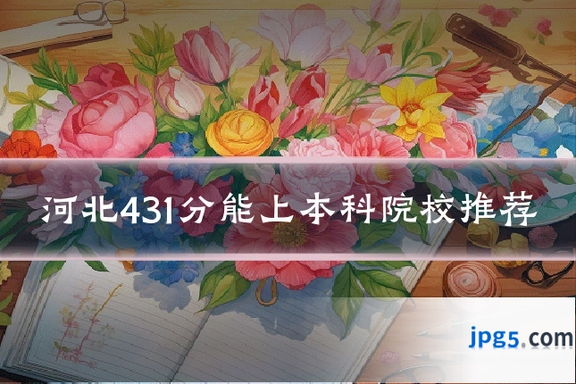 河北431分能上本科院校推荐