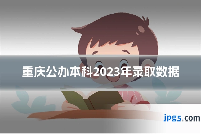 重庆公办本科2023年录取数据