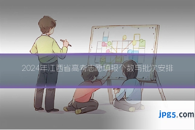 2024年江西省高考志愿填报个数与批次安排