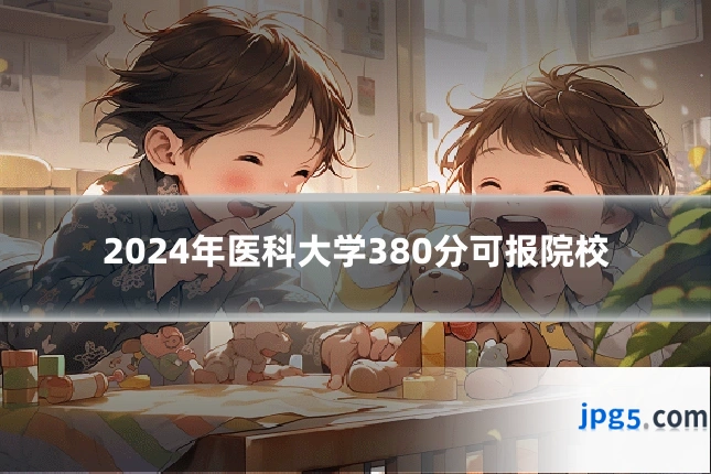 2024年医科大学380分可报院校