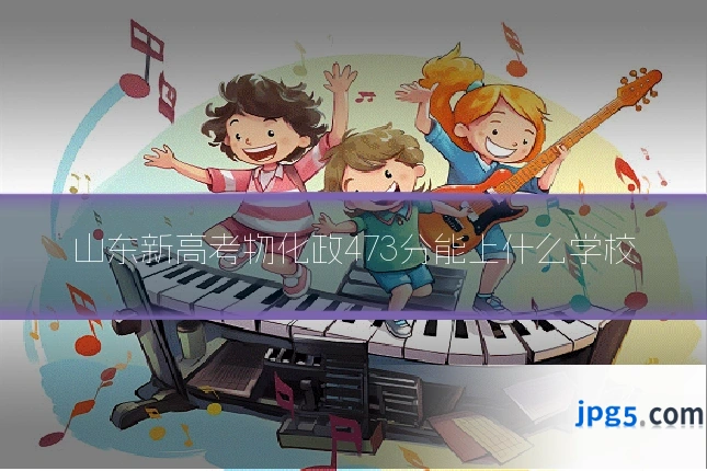 山东新高考物化政473分能上什么学校