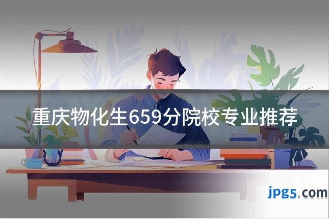 重庆物化生659分院校专业推荐