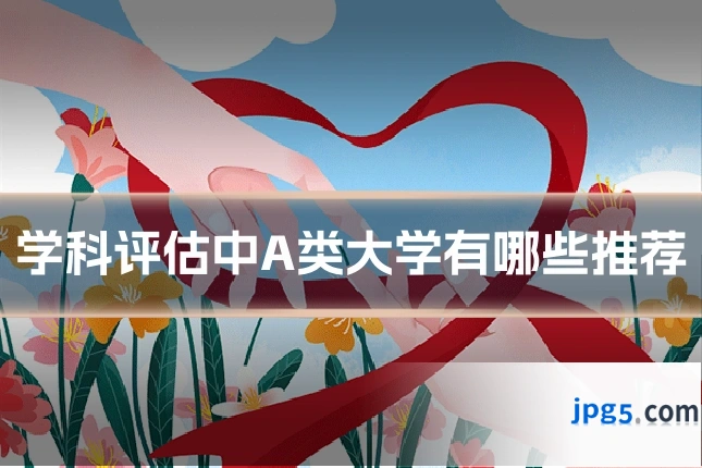 学科评估中A类大学有哪些推荐
