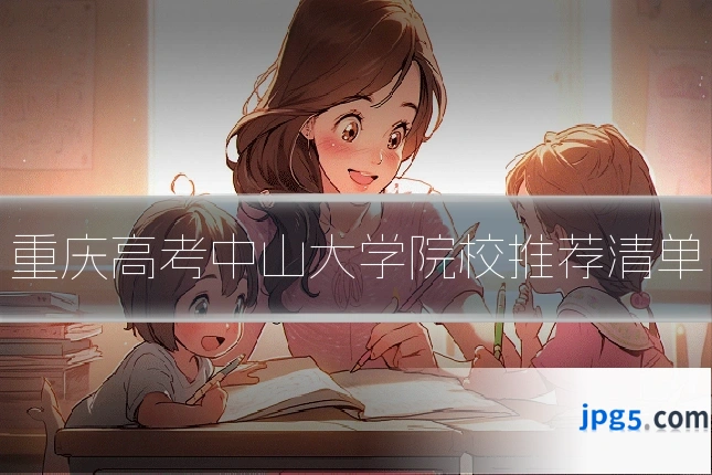 重庆高考中山大学院校推荐清单