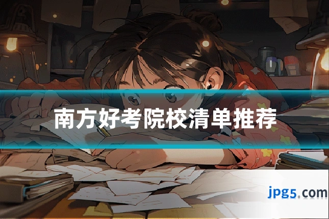 南方好考院校清单推荐
