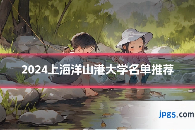2024上海洋山港大学名单推荐