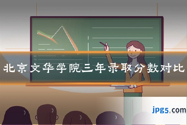北京文华学院三年录取分数对比