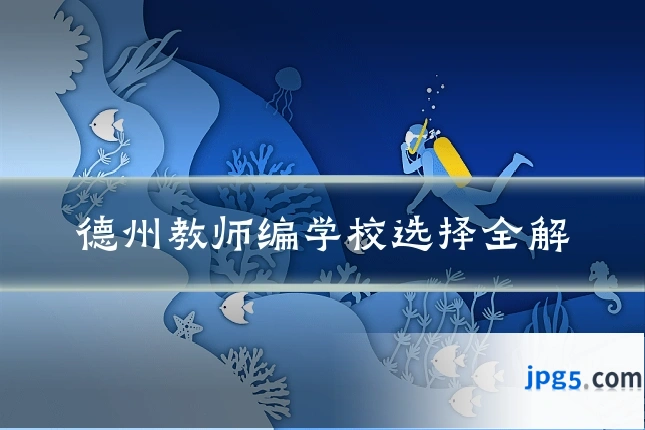 德州教师编学校选择全解