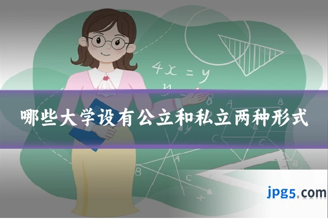 哪些大学设有公立和私立两种形式