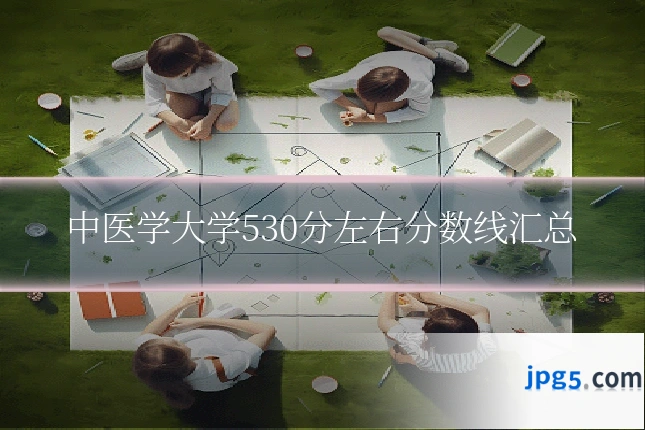 中医学大学530分左右分数线汇总