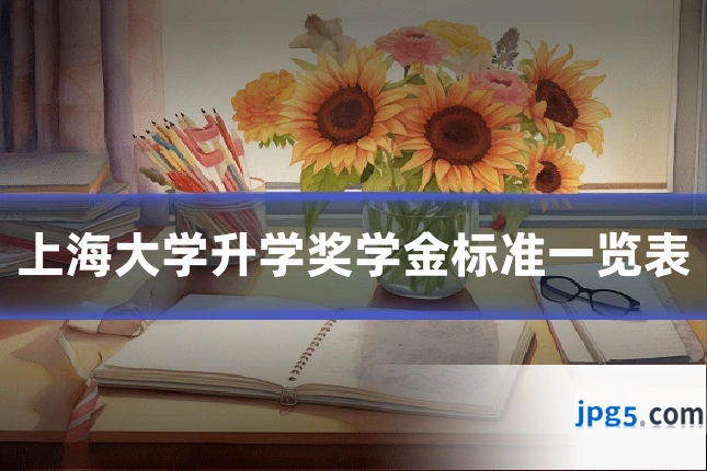 上海大学升学奖学金标准一览表
