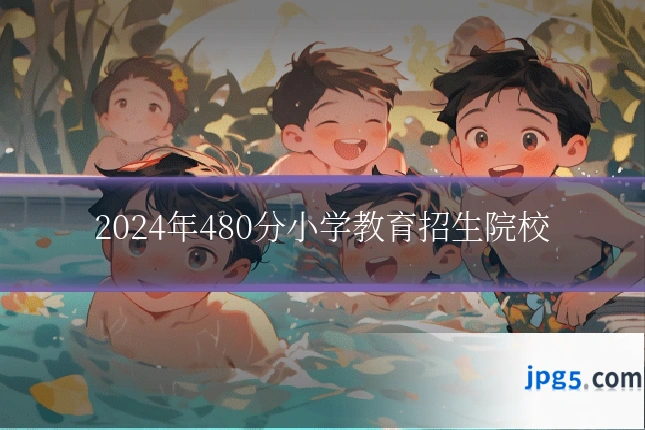 2024年480分小学教育招生院校