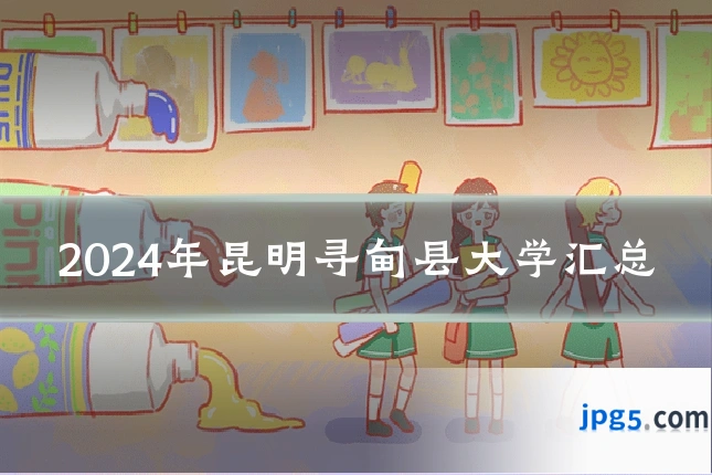 2024年昆明寻甸县大学汇总