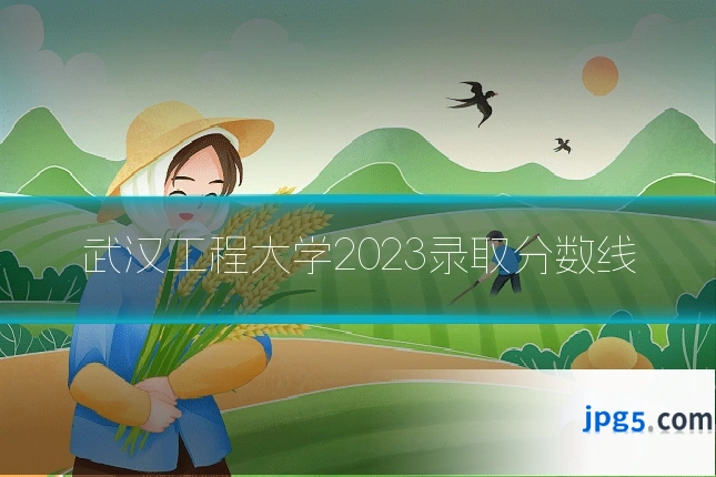 武汉工程大学2023录取分数线