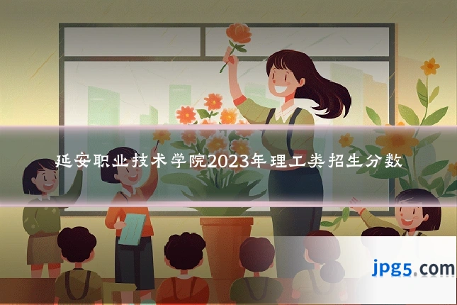 延安职业技术学院2023年理工类招生分数