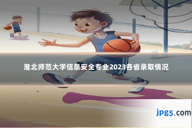淮北师范大学信息安全专业2023各省录取情况