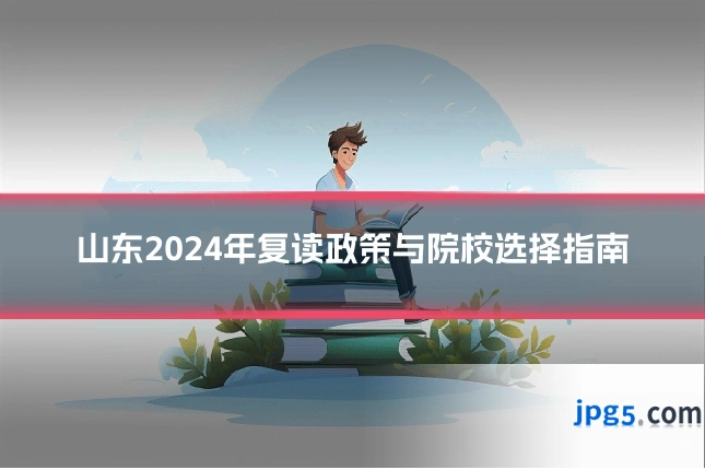 山东2024年复读政策与院校选择指南