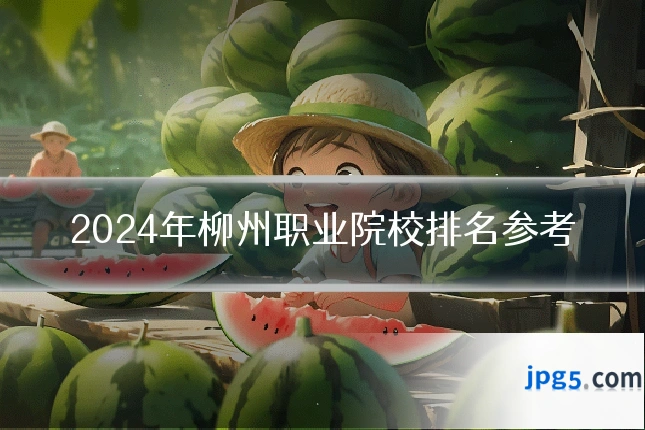 2024年柳州职业院校排名参考