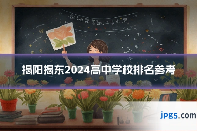 揭阳揭东2024高中学校排名参考