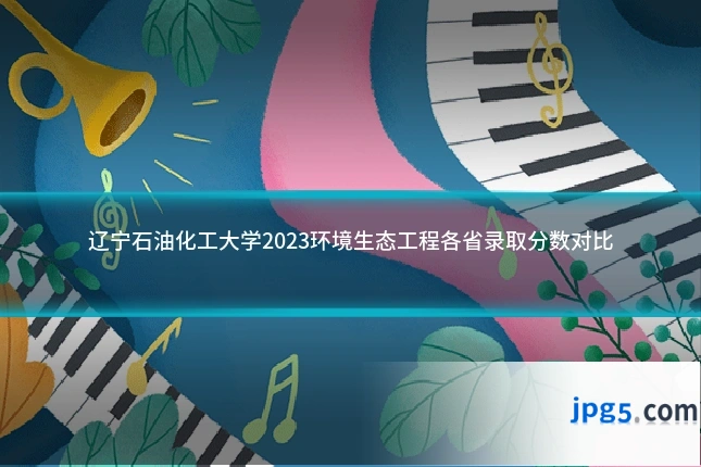 辽宁石油化工大学2023环境生态工程各省录取分数对比