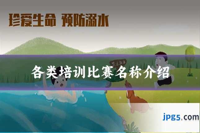 各类培训比赛名称介绍