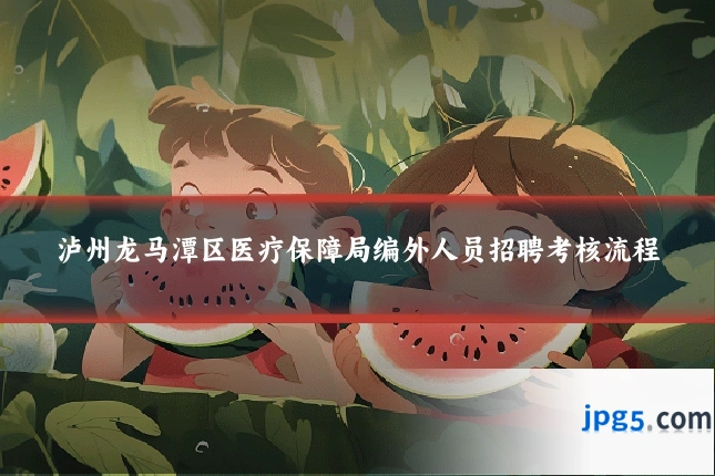 泸州龙马潭区医疗保障局编外人员招聘考核流程