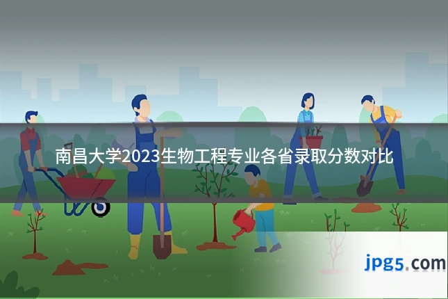 南昌大学2023生物工程专业各省录取分数对比