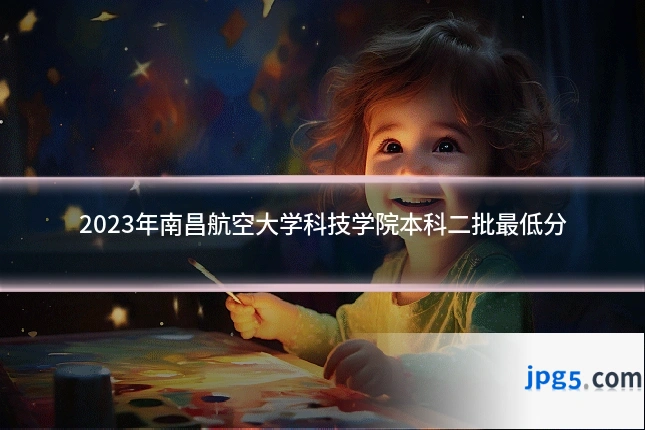 2023年南昌航空大学科技学院本科二批最低分