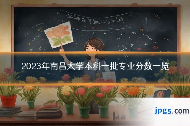 2023年南昌大学本科一批专业分数一览