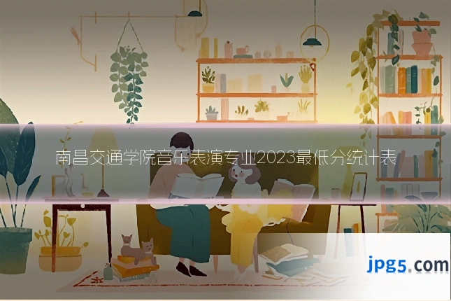 南昌交通学院音乐表演专业2023最低分统计表