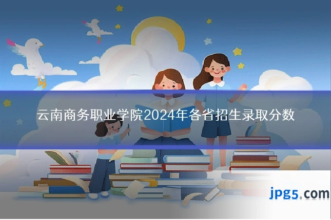 云南商务职业学院2024年各省招生录取分数