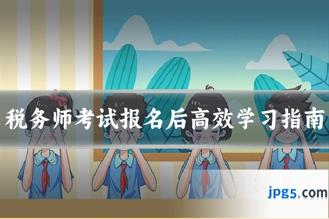 税务师考试报名后高效学习指南