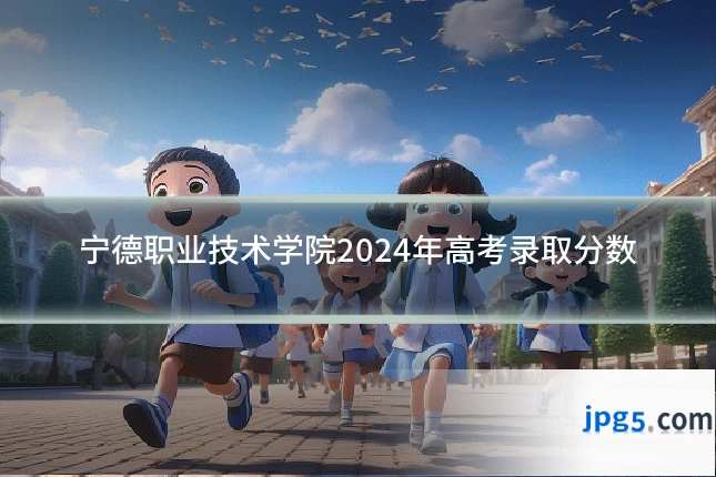 宁德职业技术学院2024年高考录取分数