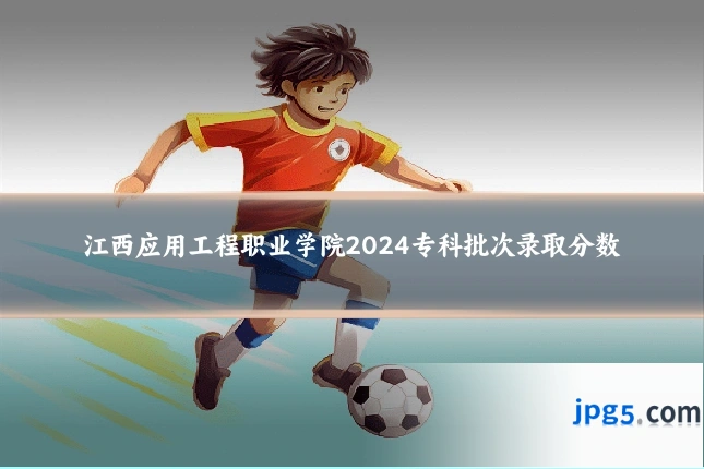 江西应用工程职业学院2024专科批次录取分数