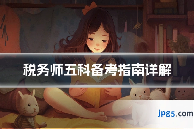 税务师五科备考指南详解