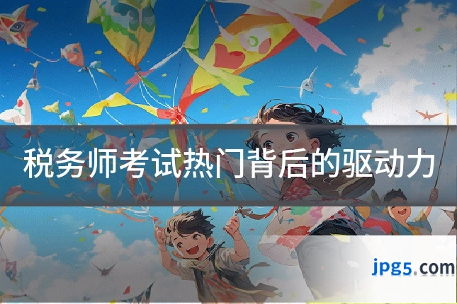 税务师考试热门背后的驱动力