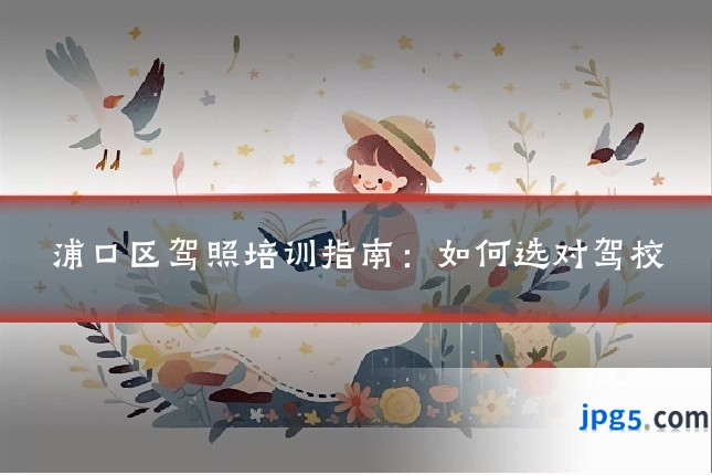 浦口区驾照培训指南:如何选对驾校