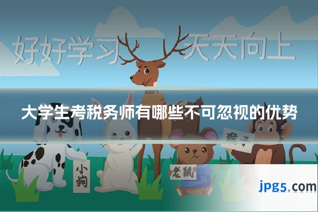 大学生考税务师有哪些不可忽视的优势