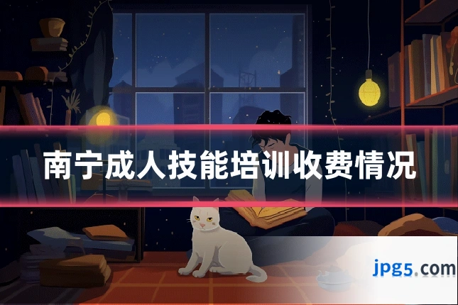 南宁成人技能培训收费情况