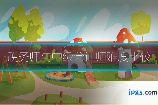 税务师与中级会计师难度比较