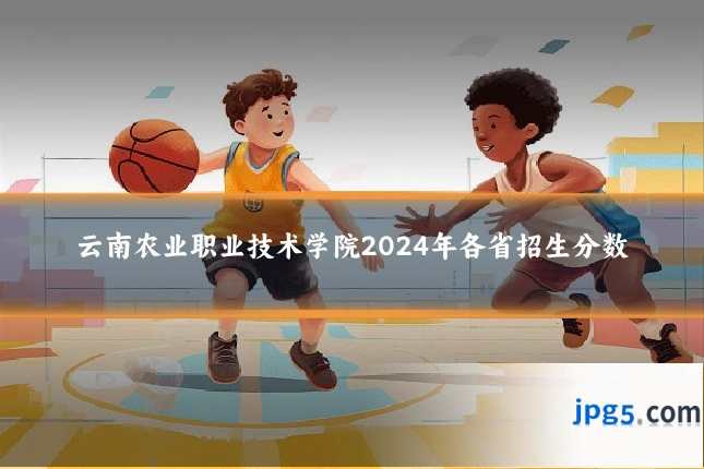 云南农业职业技术学院2024年各省招生分数