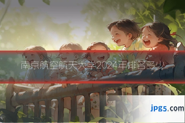 南京航空航天大学2024年排名多少
