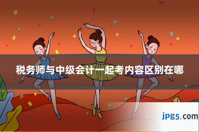 税务师与中级会计一起考内容区别在哪