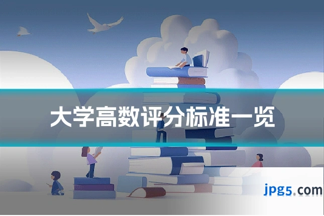 大学高数评分标准一览