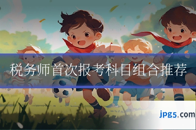 税务师首次报考科目组合推荐